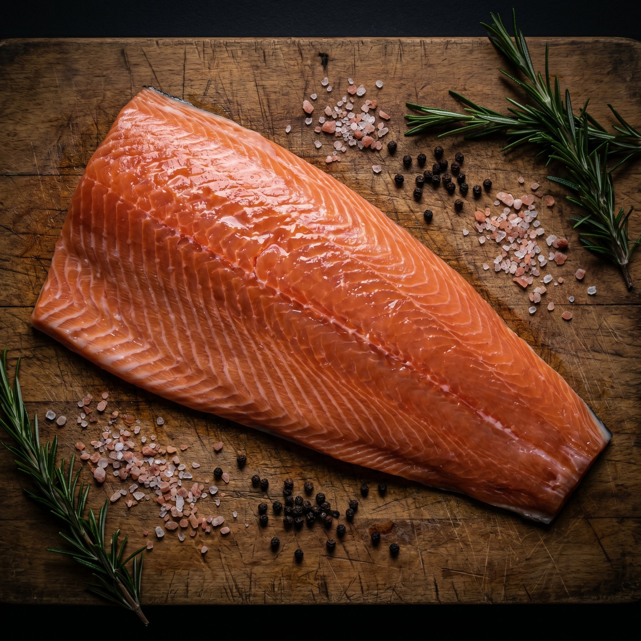 Fresh Norwegian Atlantic Salmon Fillet (Skin-on/Skinless)