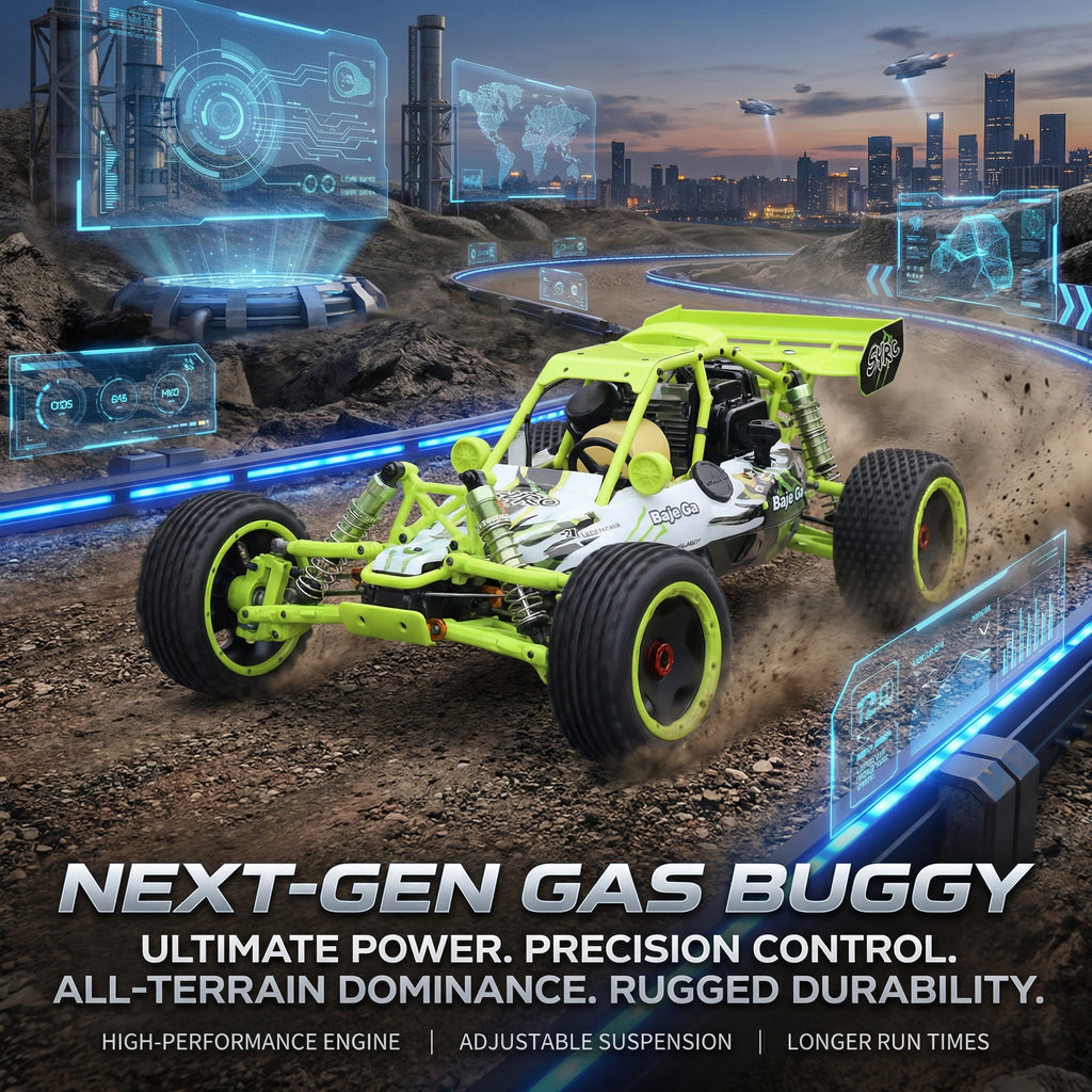 1:10 Scale High Speed RC Dirt Bike - 2.4GHz Self-Balancing Off-Road Remote Control Motorcycle